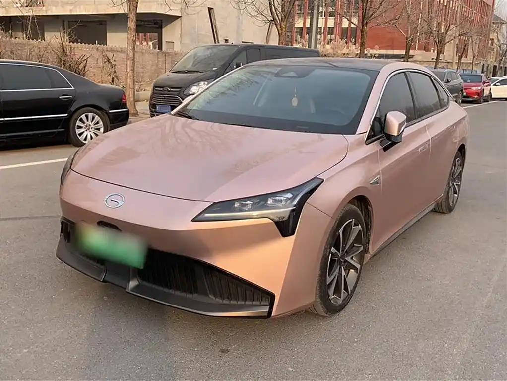 AION S Plus 2022 Champagne China Electric Vehicle