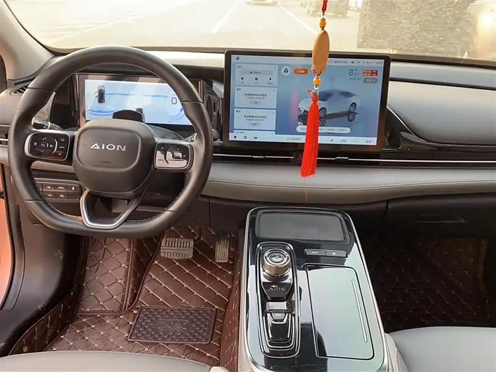 AION S Plus 2022 Champagne China Electric Vehicle