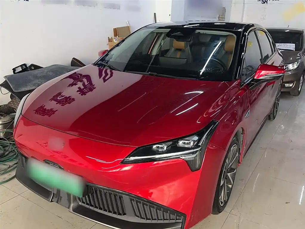 AION S Plus 2021 Red Premium Electric Sedan in China