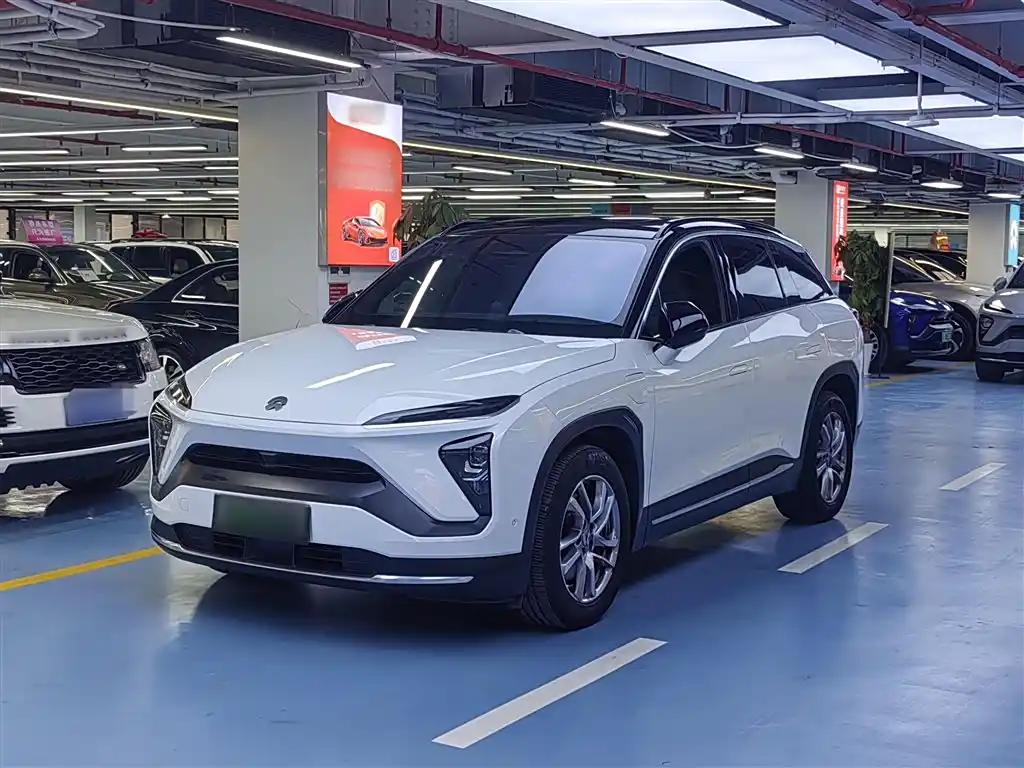 NIO ES6 2021 White China’s New Energy Vehicle