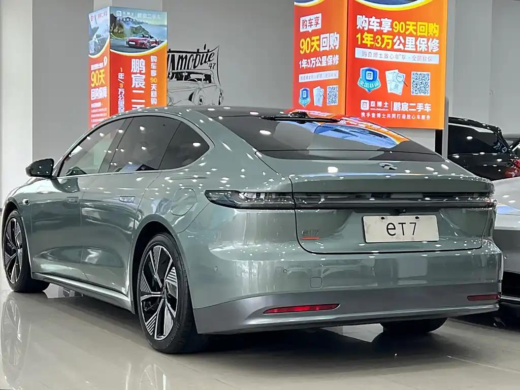 NIO ET7 2022 Green Electric Sedan Luxury