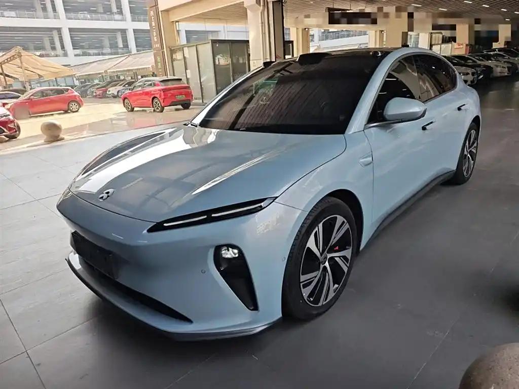 Blue Stylish 2023 NIO ET5 Electric Sedan Used