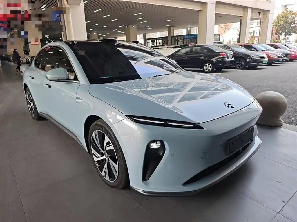 Blue Stylish 2023 NIO ET5 Electric Sedan Used