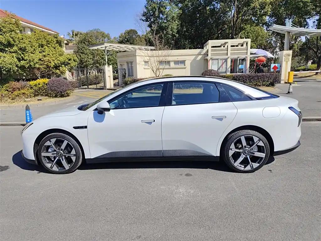 White 2025 XPeng Mona M03 620 Electric Sedan Luxury