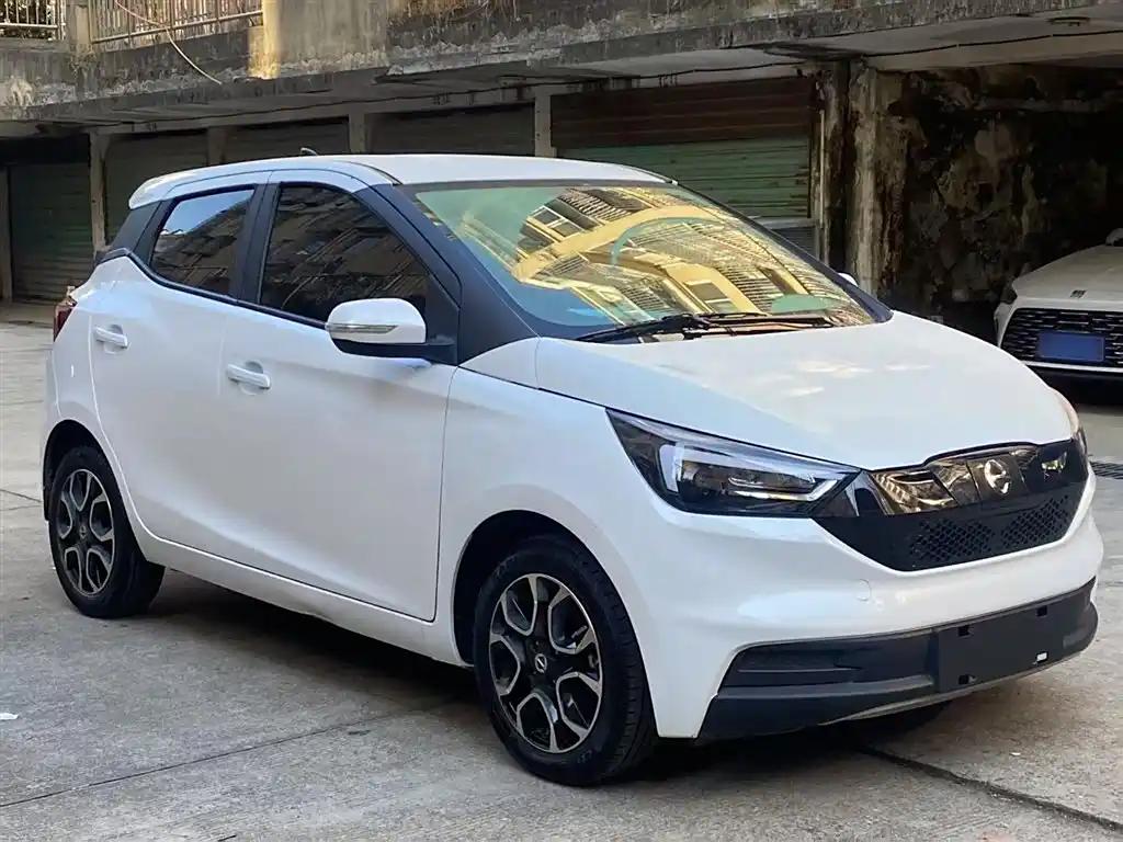 JMEV EV3 2021 White Hatchback Electric Car Export