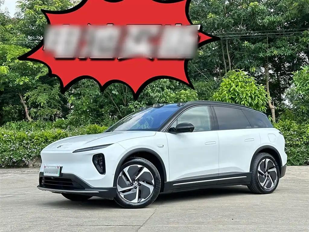 NIO ES6 2023 White Low-Mileage Compact Electric SUV