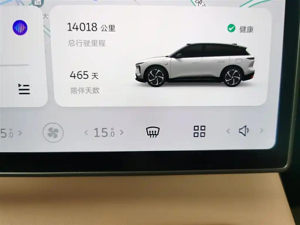 NIO ES6 2023 White Low-Mileage Compact Electric SUV