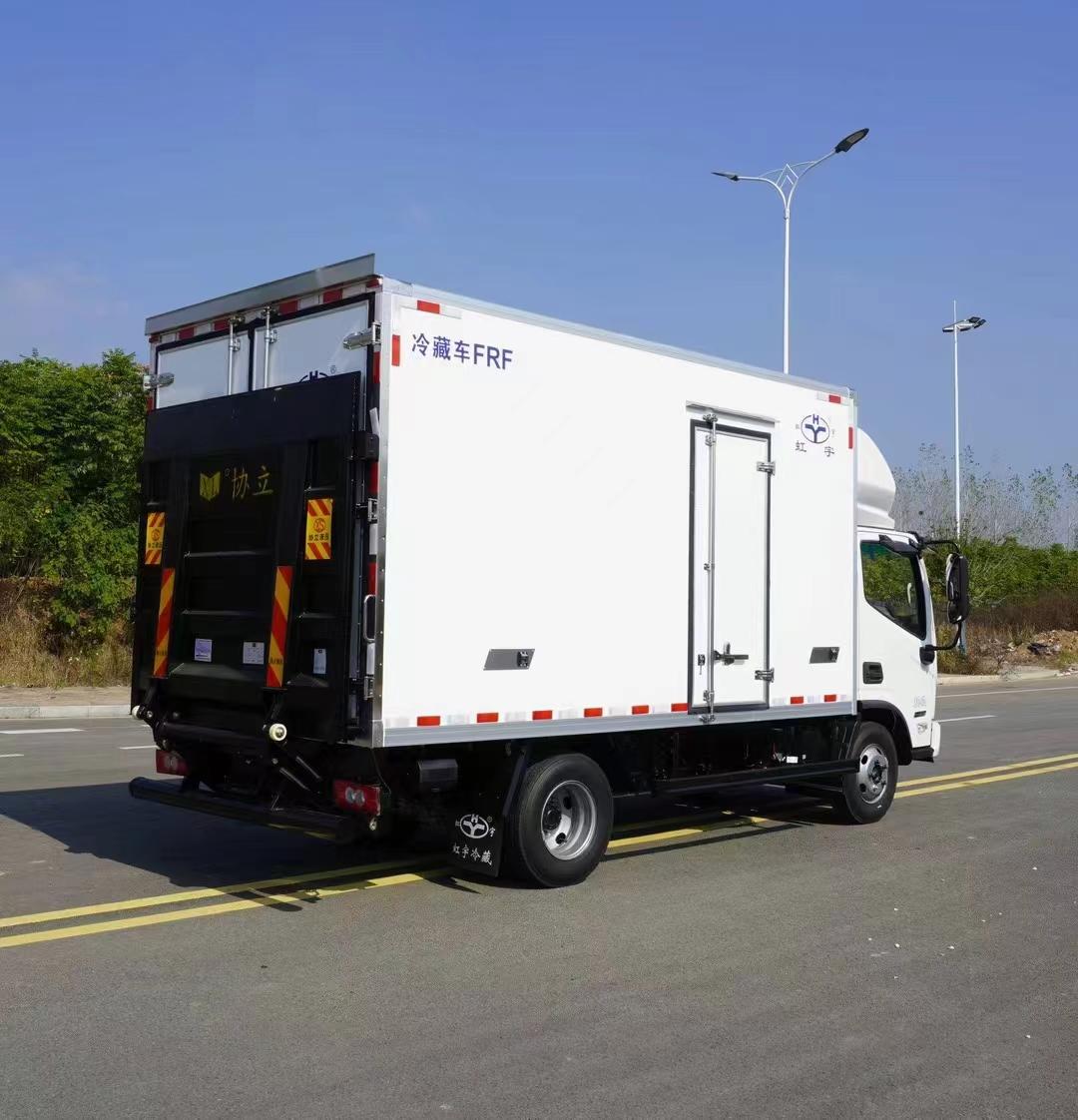 Foton Oumake 2024 White Electric Truck Export