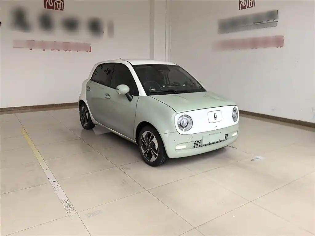 ORA Black Cat 2021 Green Tiny Electric Car for Adults