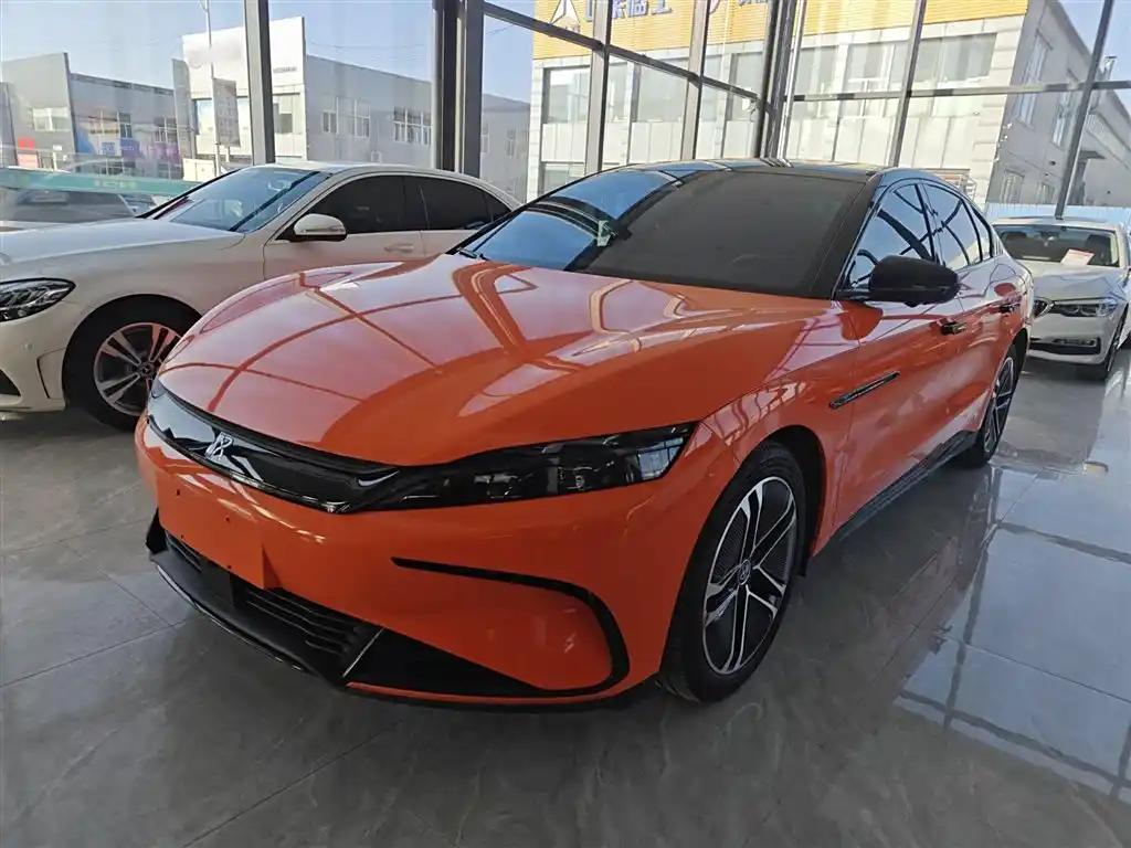 BYD Han 2024 Red Best Electric Sedans Luxury