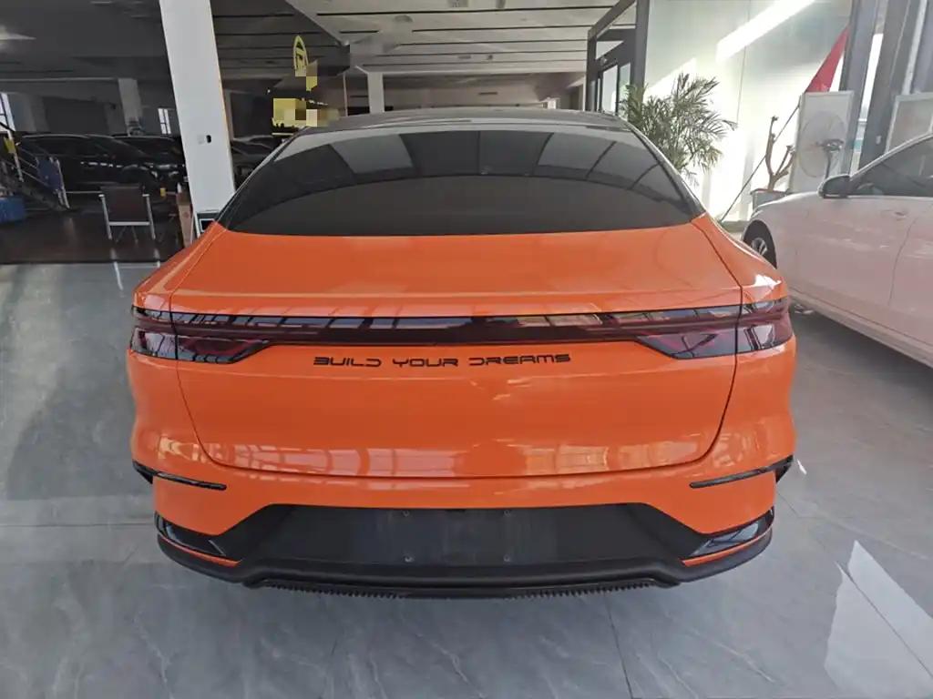 BYD Han 2024 Red Best Electric Sedans Luxury