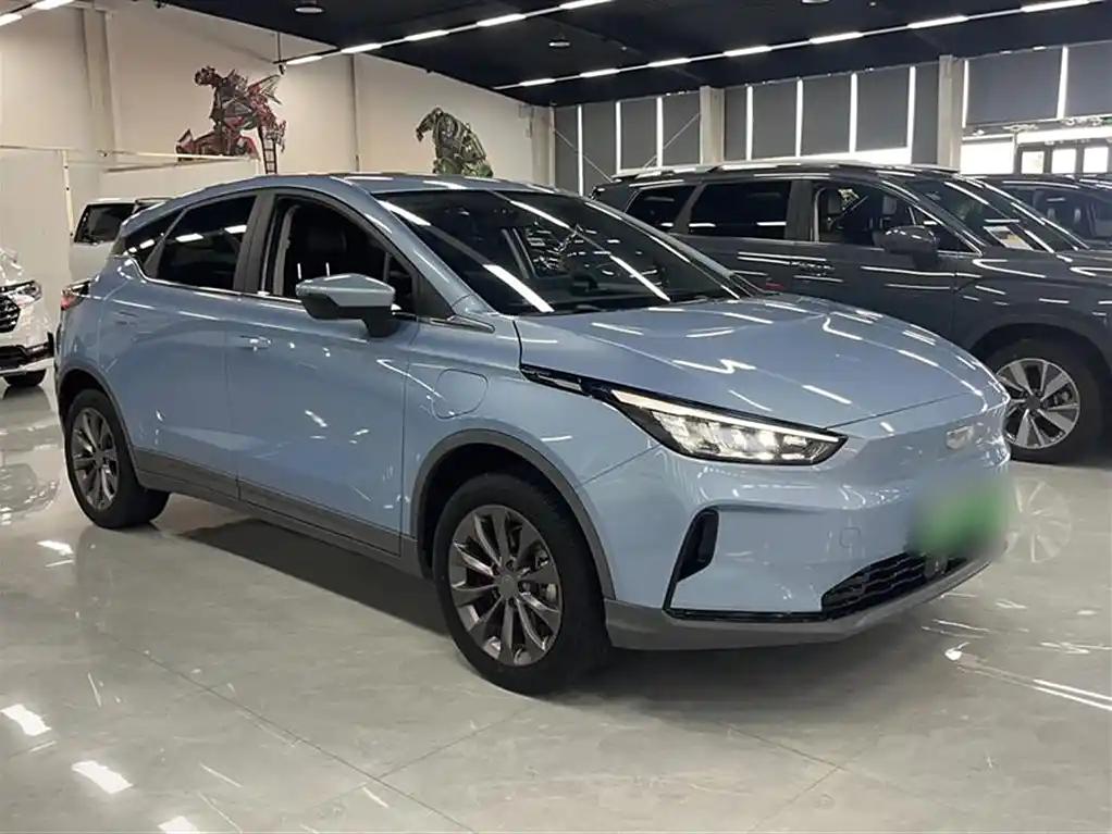 Geely Geometry C 2023 Blue Electric SUV Used