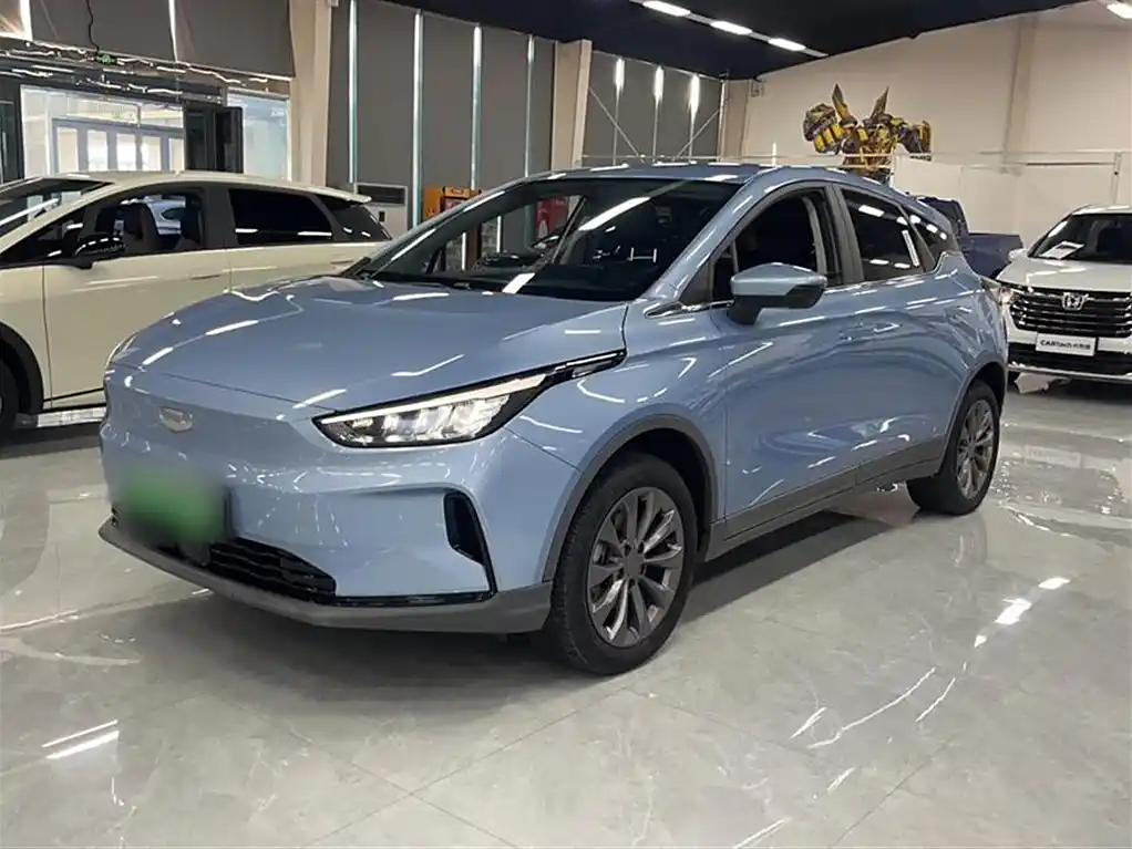 Geely Geometry C 2023 Blue Electric SUV Used