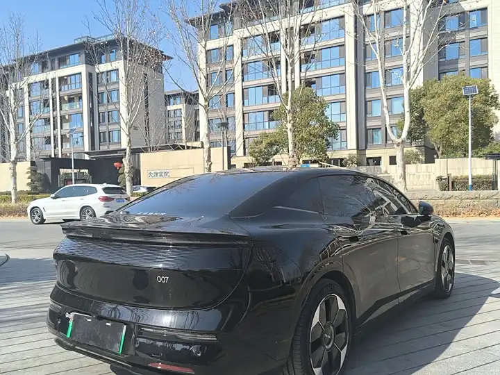 Black 2024 Zeekr 007 China's New Energy Vehicles