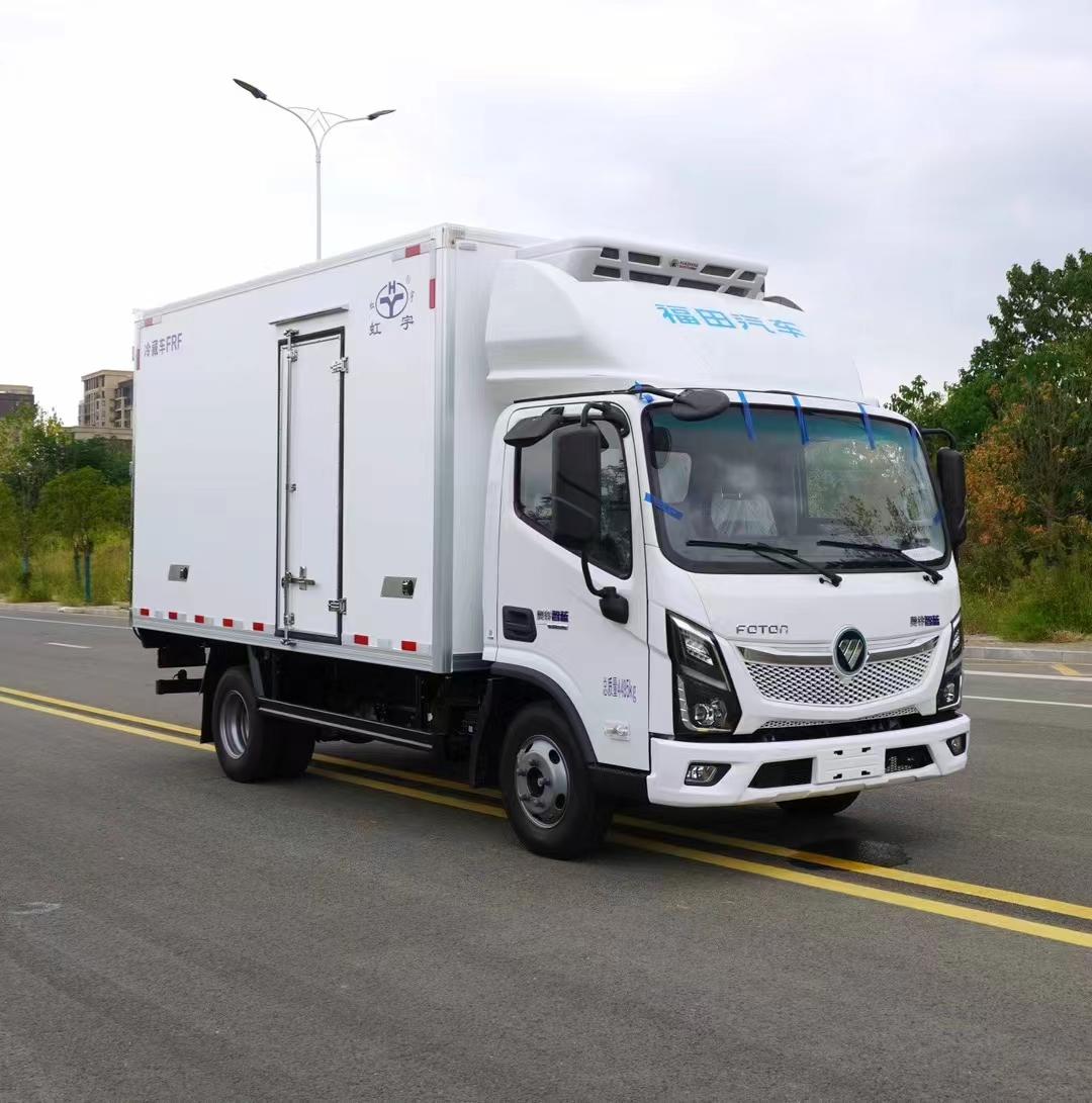 Foton Aoling Zhilan EL 2024 Low Mileage White Electric Truck Export