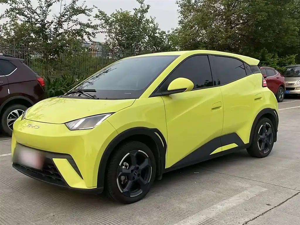 Yellow 2023 BYD Seagull Used Smart Electric Car