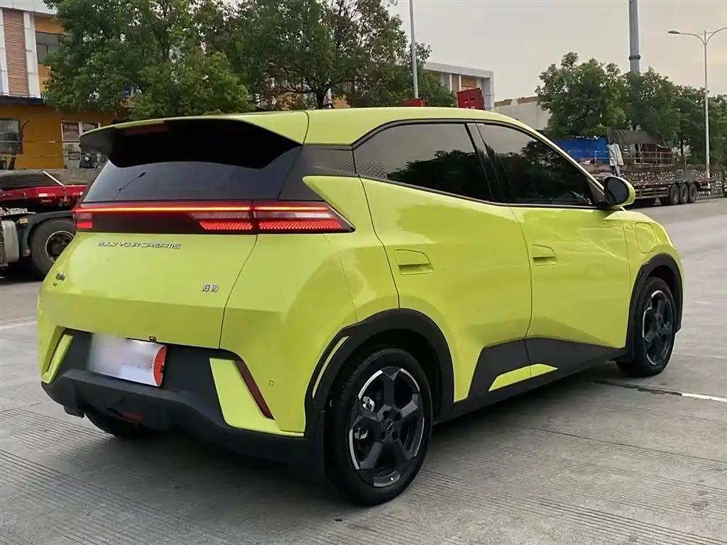 Yellow 2023 BYD Seagull Used Smart Electric Car