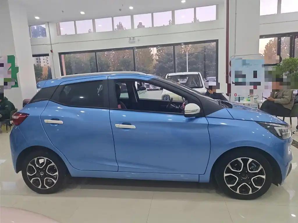 JMEV EV3 2019 Blue Compact Chinese New Energy Vehicle