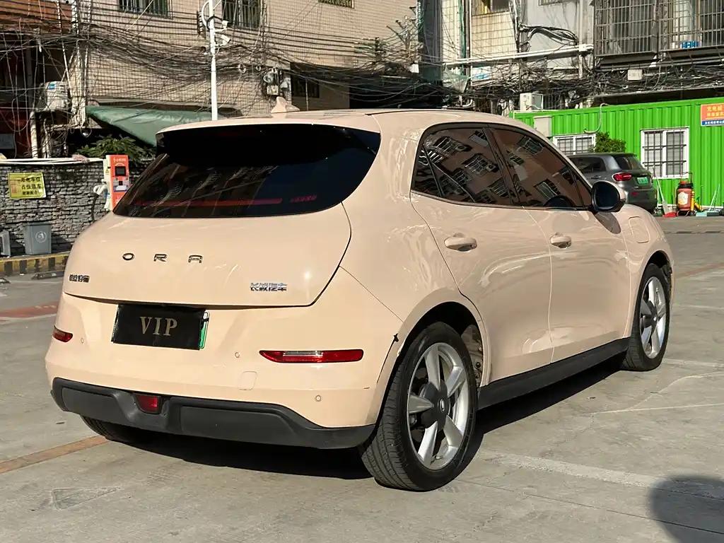 Cute 2024 ORA Good Cat Electric Sedan Luxury