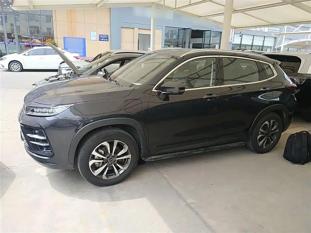 Black 2023 Exeed RX PHEV Premium Compact Electric SUV