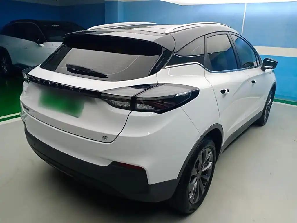 Geely Geometry Xi 2021 White Electric SUV luxury