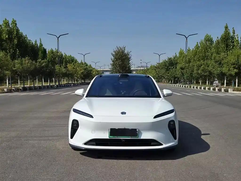 NIO ET5 2023 White Used Smart Electric Car Low Mileage