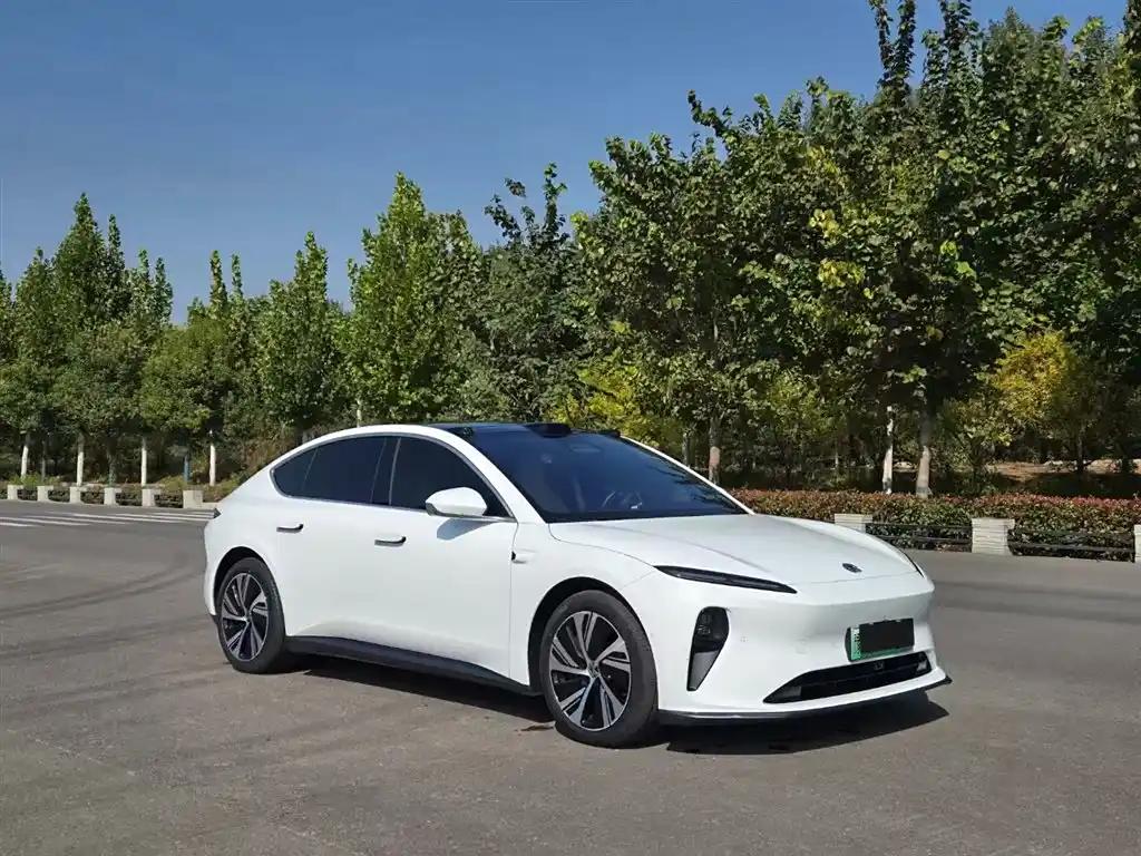 NIO ET5 2023 White Used Smart Electric Car Low Mileage