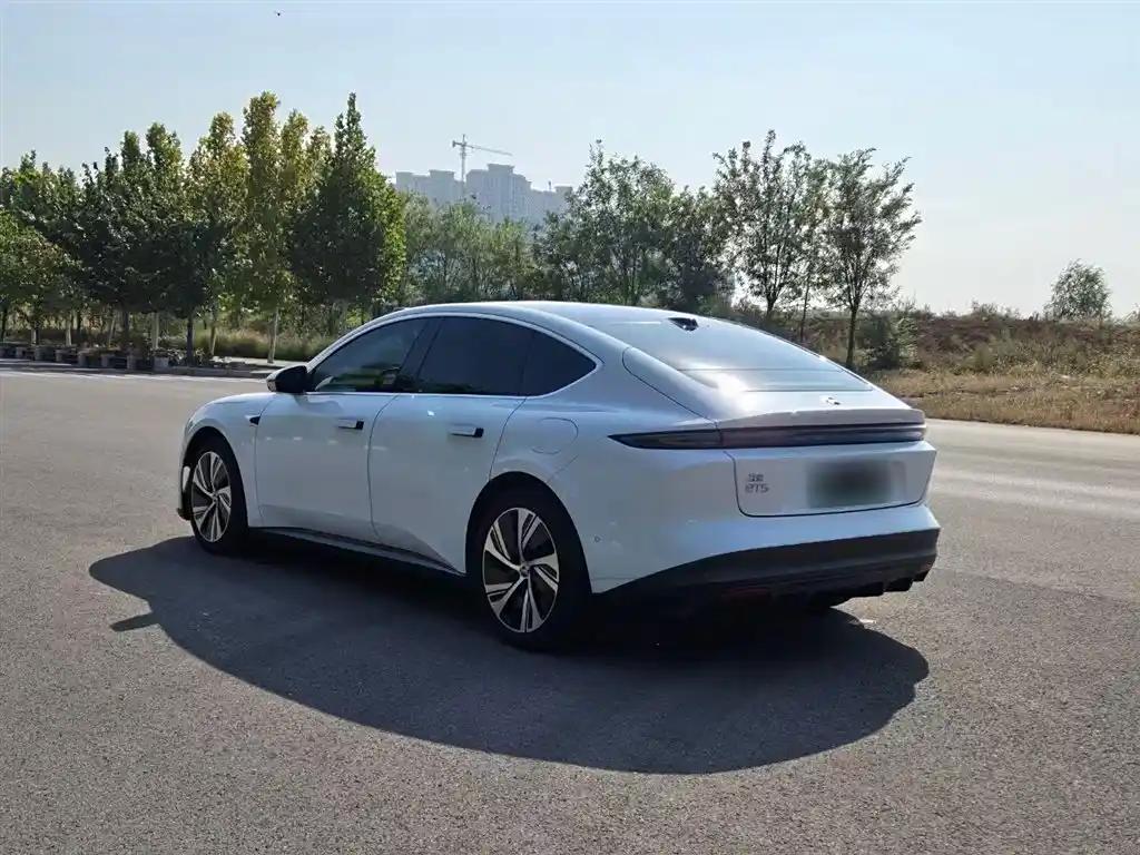 NIO ET5 2023 White Used Smart Electric Car Low Mileage