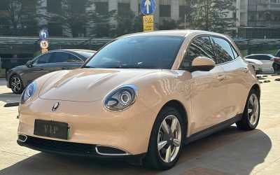 Cute 2024 ORA Good Cat Electric Sedan Luxury